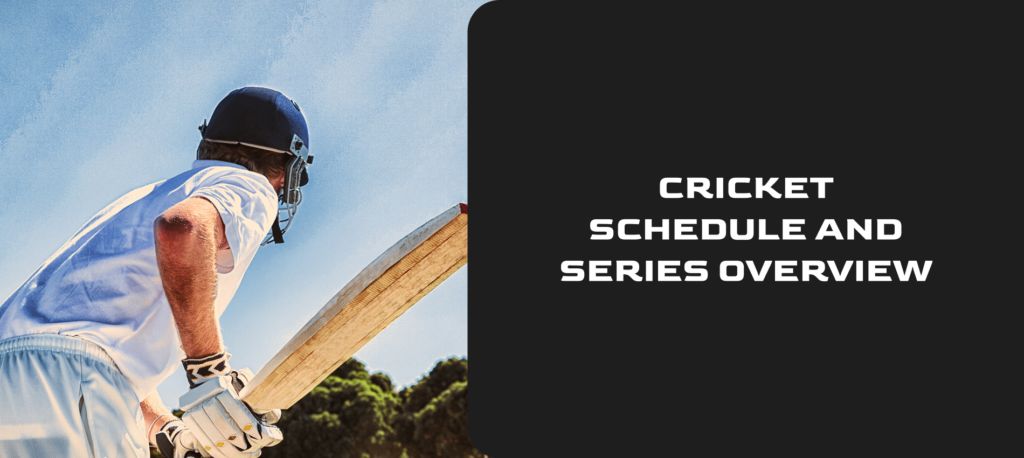 Major international cricket series 2026 list